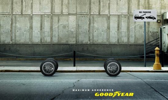 reklama opon goodyear